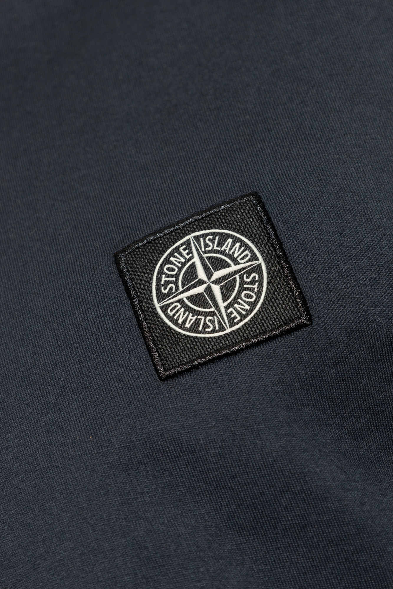 Navy blue T-shirt with logo Stone Island - Vitkac Italy